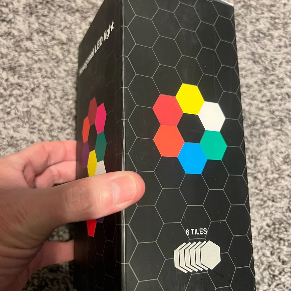 N/A hexagon lights